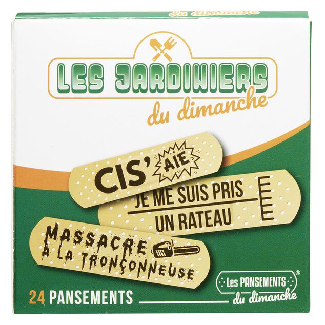 Pansement humoristique Jardinier x24