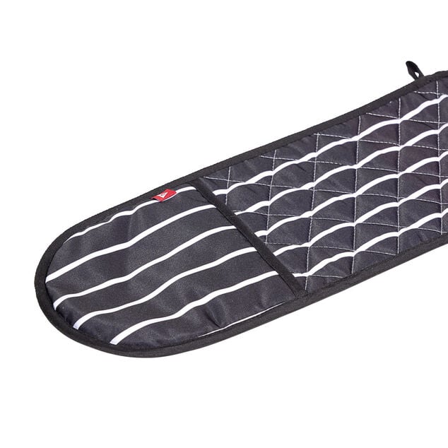 Gant de cuisine noir ou rouge 43x17cm