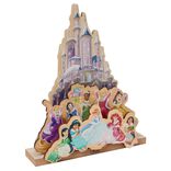 Décoration à poser Princesses Disney bois L21xH25cm