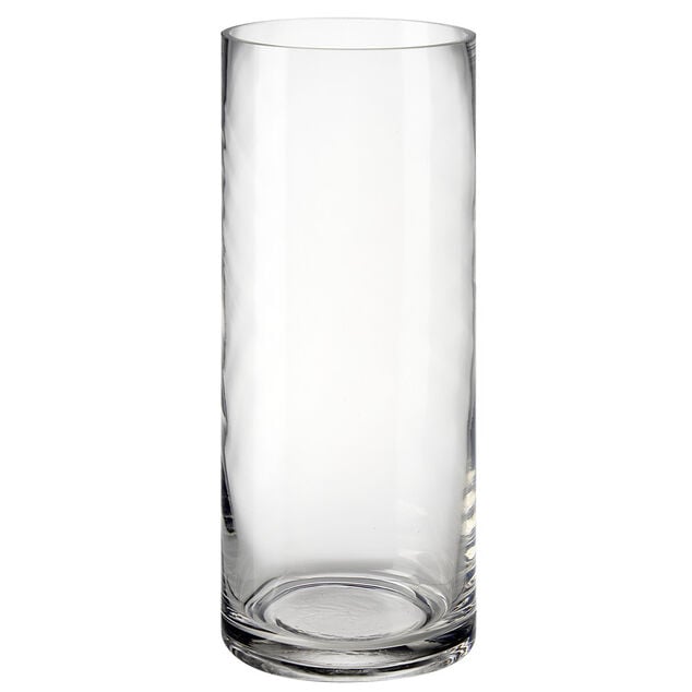 Vase en verre Ø11xH26cm (2 modèles)