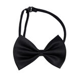 Collier fantaisie noeud papillon pour chien ajustable &eacute;lastique L25-40cm