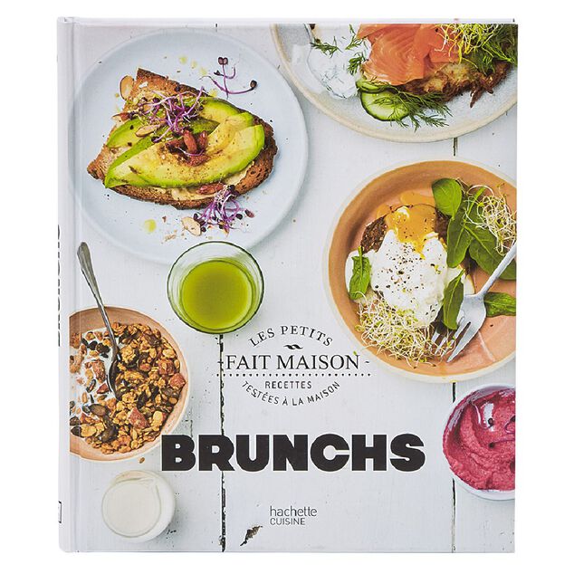 Livre de recette Brunch fait maison Hachette Cuisine Coralie Ferreira