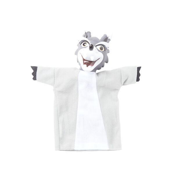 Th&eacute;&acirc;tre de 4 marionnettes 36x15xH48