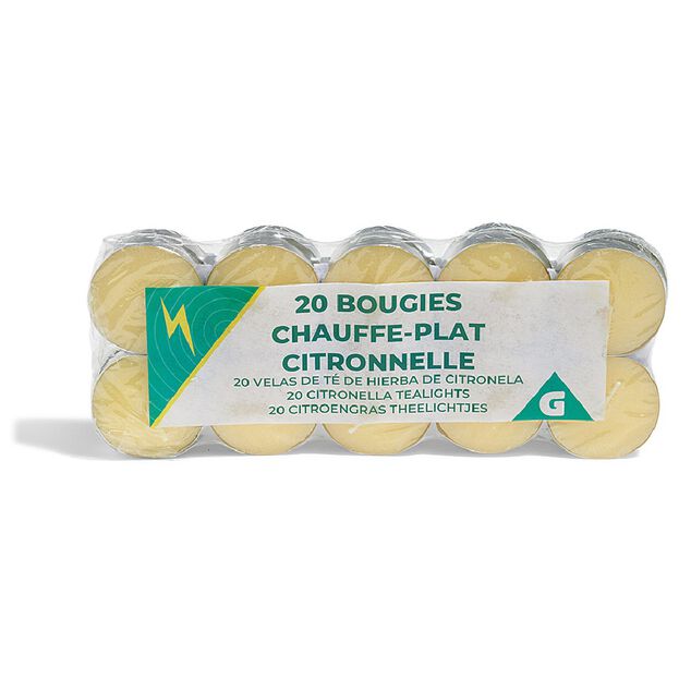 Bougie chauffe plat x20