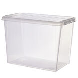 Boîte de rangement Smartstore Classic plastique transparent 61L