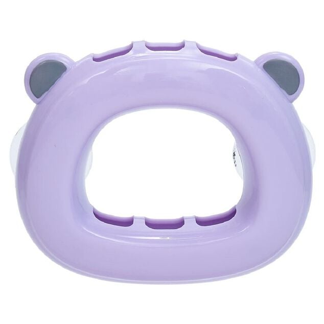 Support 3 brosses &agrave; dents enfant violet