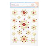 D&eacute;coration fen&ecirc;tre No&euml;l &eacute;lectrostatique &eacute;toile ou flocon