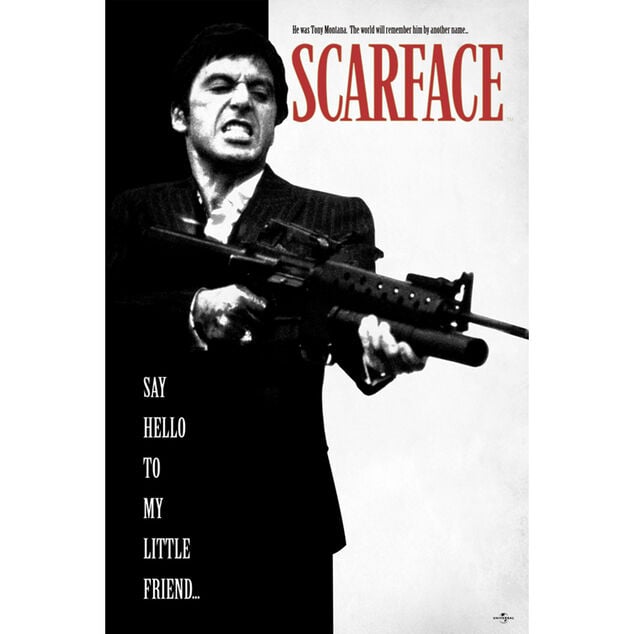 Poster Scarface - Say Hello