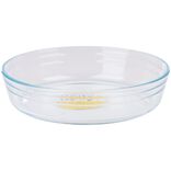 Plat &agrave; tarte rond Pyrex Daily verre transparent &Oslash;23cm