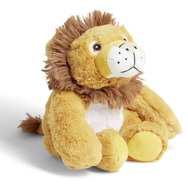 Bouillotte peluche lion H30x15cm