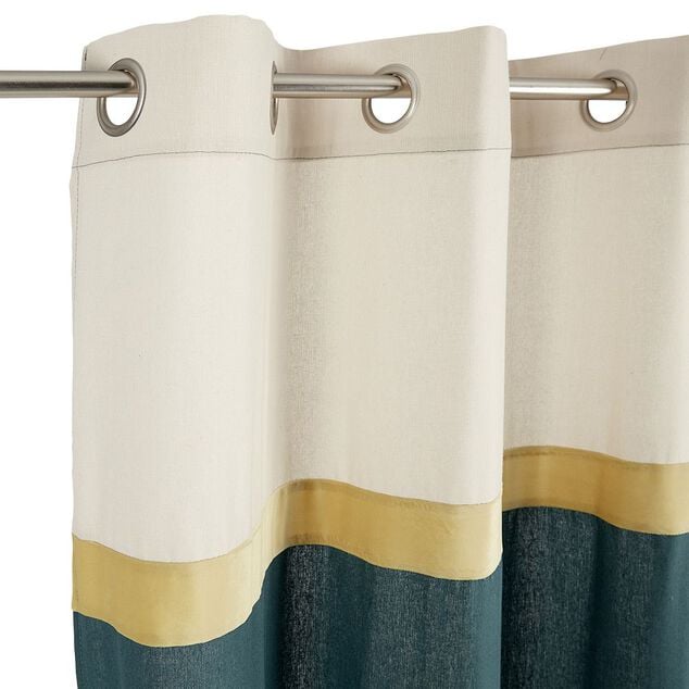 Rideau polyester 140x240cm tricolore