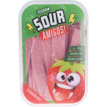 Bonbon acidul&eacute; halal et vegan go&ucirc;t fraise 310g