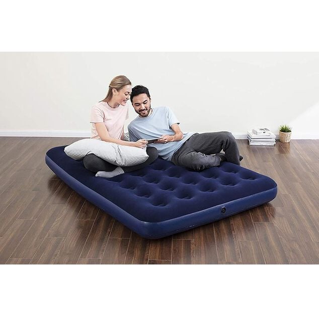 Matelas lit gonflable 2 personnes Bestway gonfleur int&eacute;gr&eacute;