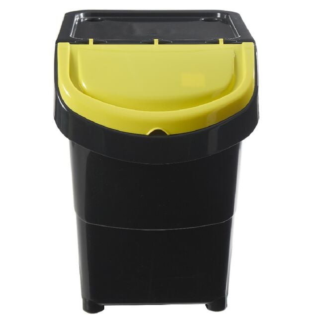 Poubelle empilable color&eacute;e grand mod&egrave;le 40 L