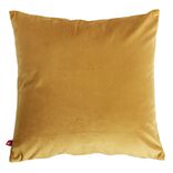 Housse de coussin velours 40x40cm jaune