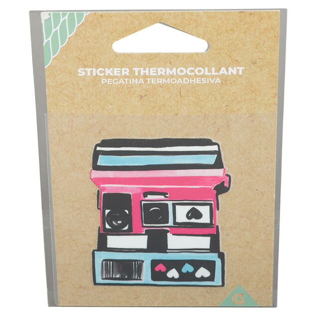 Sticker d&eacute;coratif thermocollant