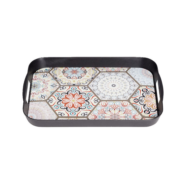 Plateau polypropyl&egrave;ne 28,6x20,7cm - 4 mod&egrave;les