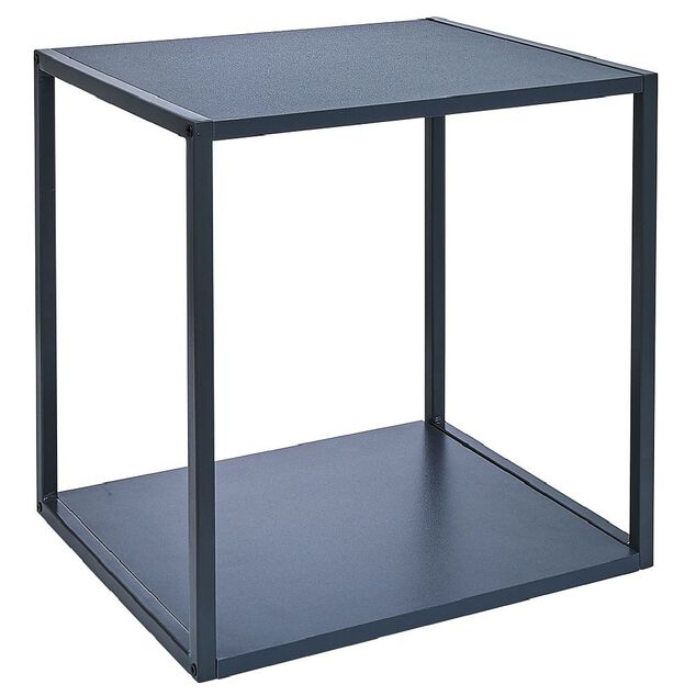 Structure Box Cube 35x30x35cm m&eacute;tal gris