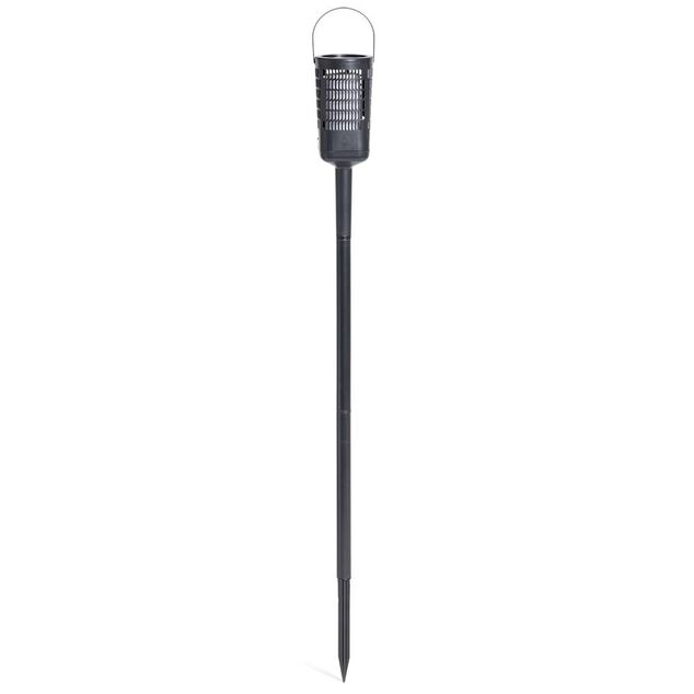 Torche solaire Gary 3en1 LED effet flamme H100cm