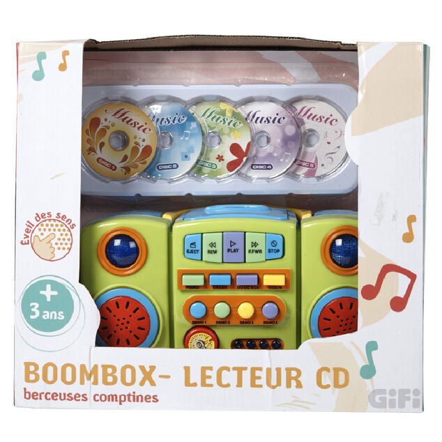 Boombox lecteur CD 1er &acirc;ge
