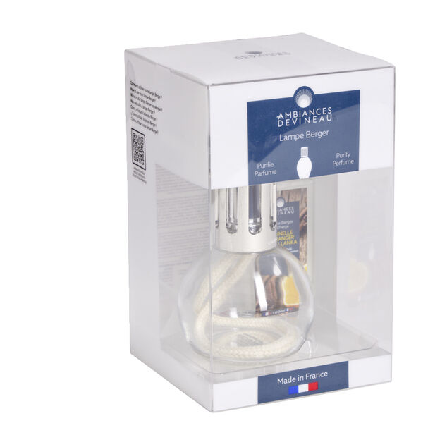 Lampe berger Devineau avec recharge senteur cannelle d'oranger du Sri Lanka 180ml