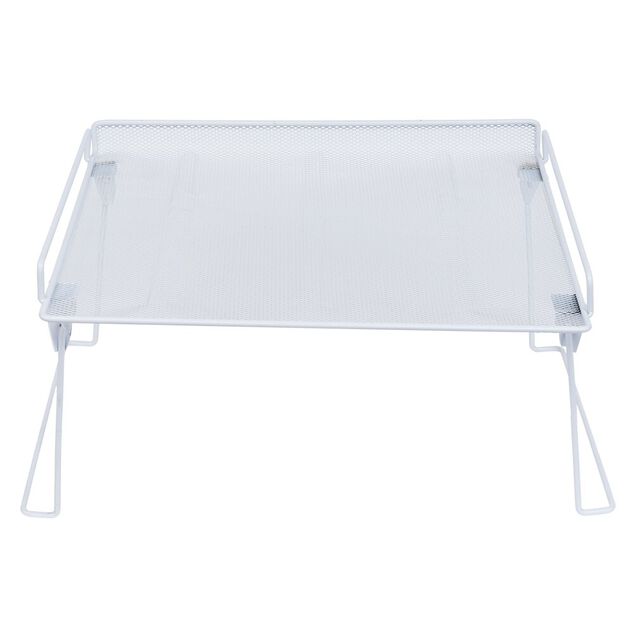 &Eacute;tag&egrave;re de rangement superposable blanche