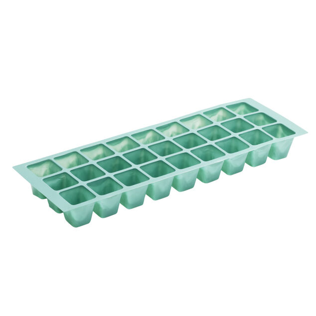 Plateau de culture pour semis plastique vert 27 compartiments 3 pi&egrave;ces