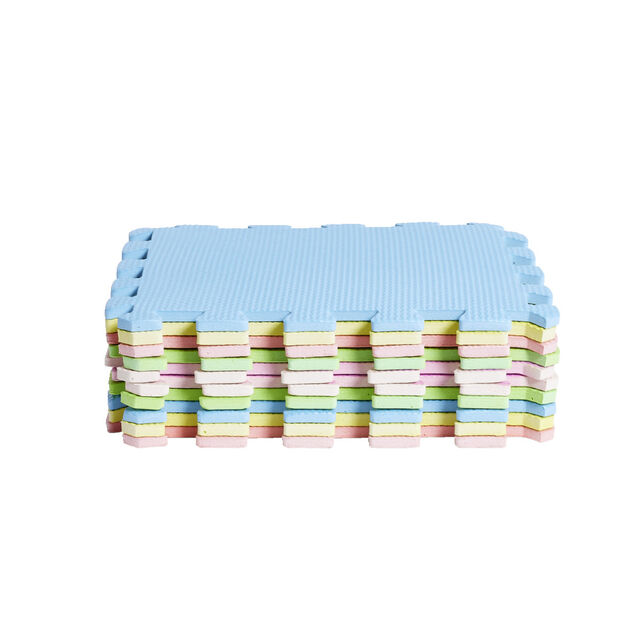 Dalle puzzle 29x29cm x6 multicolore