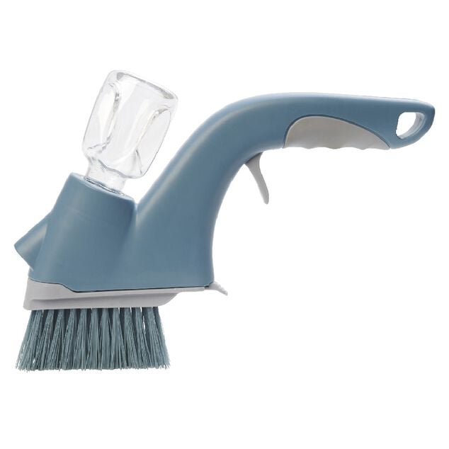 Brosse &agrave; spray 3 en 1 microfibre et &eacute;ponge