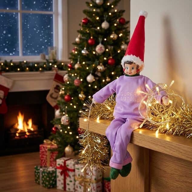 D&eacute;guisement pour lutin farceur de No&euml;l 3 pi&egrave;ces (2 mod&egrave;les)