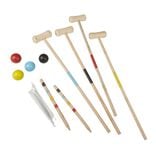 Jeu de croquet en bois