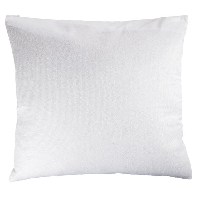 Prot&egrave;ge oreiller 63x63cm &eacute;ponge imperm&eacute;able anti-t&acirc;ches