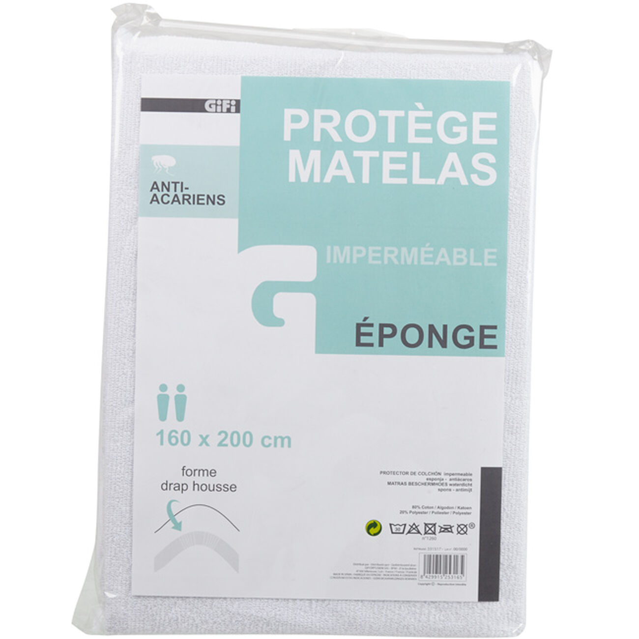 Protège Matelas Drap Housse 160x200 Cm - Julien Lassalle