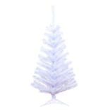 Sapin artificiel blanc 80 branches Ø46xH90cm