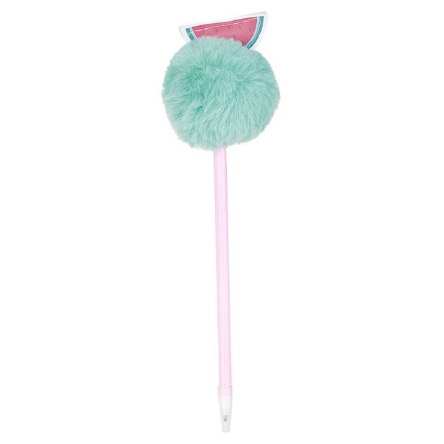 Stylo fantaisie pompon fruit H23,2ccm
