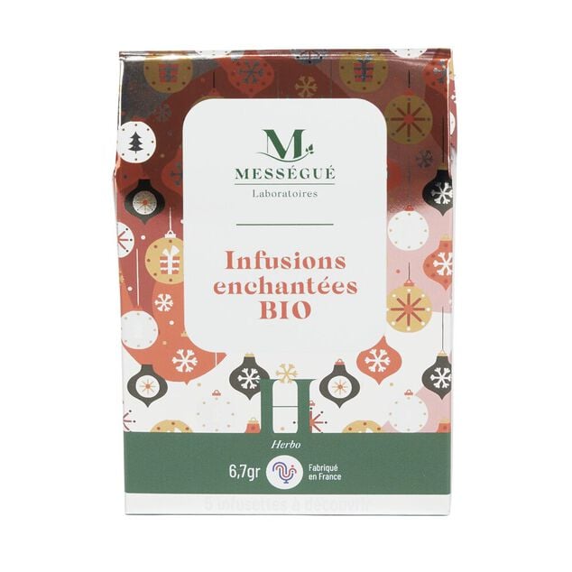 Lot de 5 infusions No&euml;l (mod&egrave;le 2)
