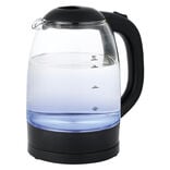 Bouilloire LED en verre 1,7L