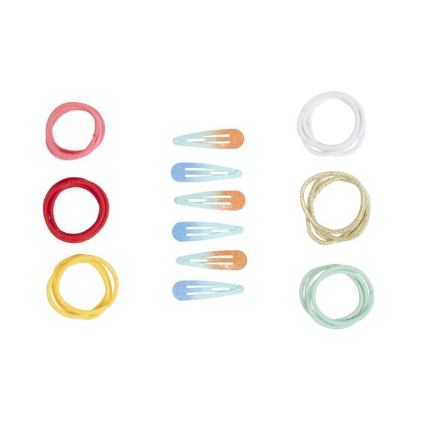 Kit accessoires cheveux enfant x24