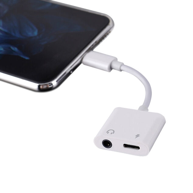 Adaptateur USB-C et jack 2 en 1
