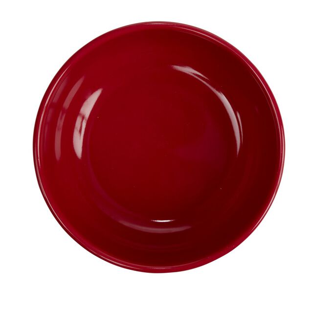 Coupelle Nordic porcelaine rouge