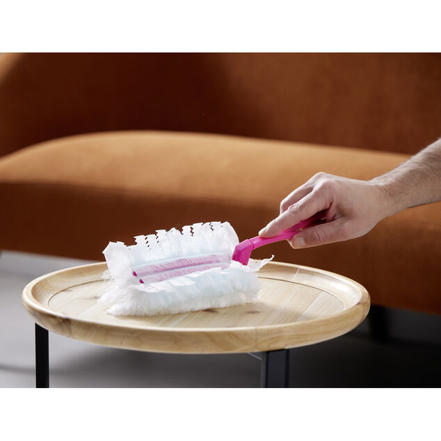 Plumeau &agrave; poussi&egrave;res avec 10 recharges microfibres