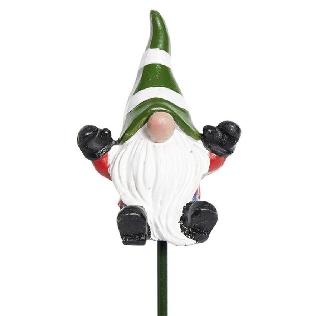 Figurine &agrave; planter gnome de jardin H50cm