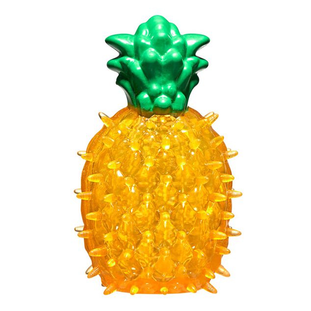 Jouet rafraîchissant forme ananas pour chien 7,3xH11,7cm