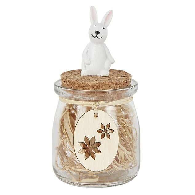 Bocal lapin d&eacute;co de P&acirc;ques