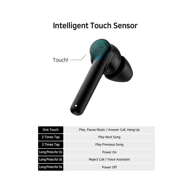 &Eacute;couteurs Bluetooth Premium Homday Xpert noir