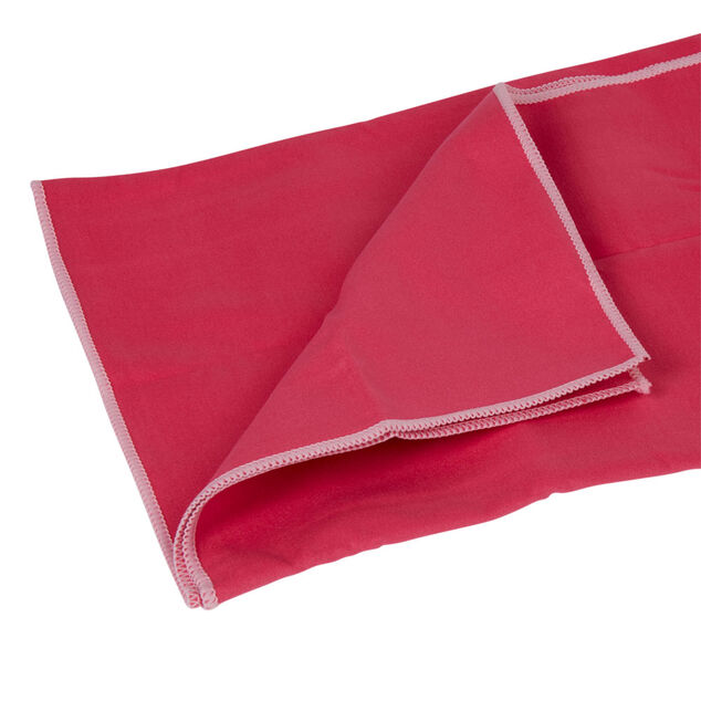 Serviette microfibre rose  60 x 85 cm