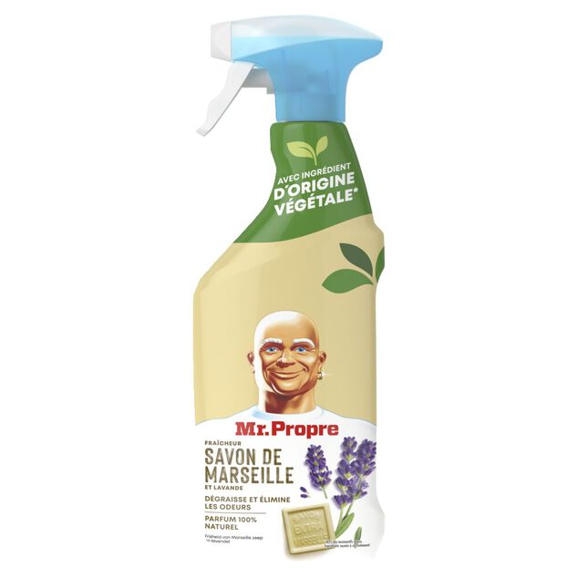 Nettoyant multiusage Mr propre savon de Marseille 500ml