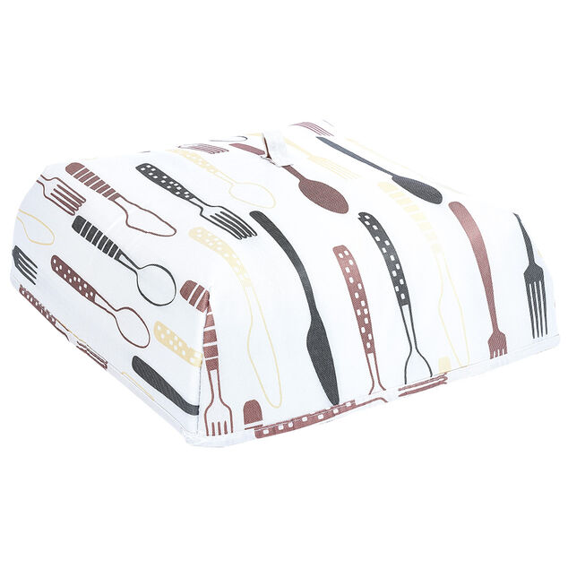 Couvre plat isotherme blanc imprim&eacute;