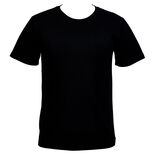 Tee shirt noir imprimé King homme