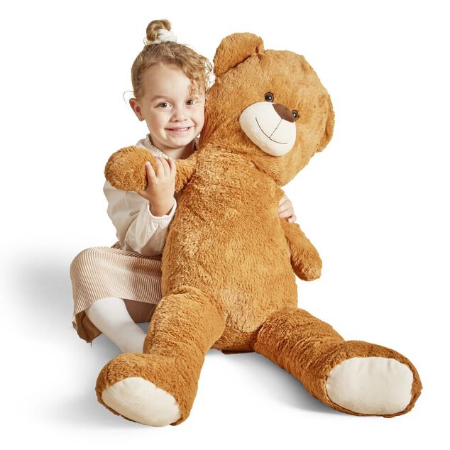 Peluche ours 38x28xH100cm